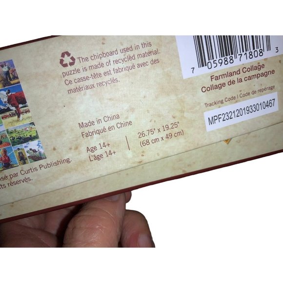 Masterpiece 1000 piece Puzzle "Farmland Collage" - Picture 9 of 11